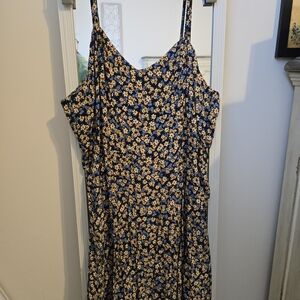 Floral Print Women's Dress